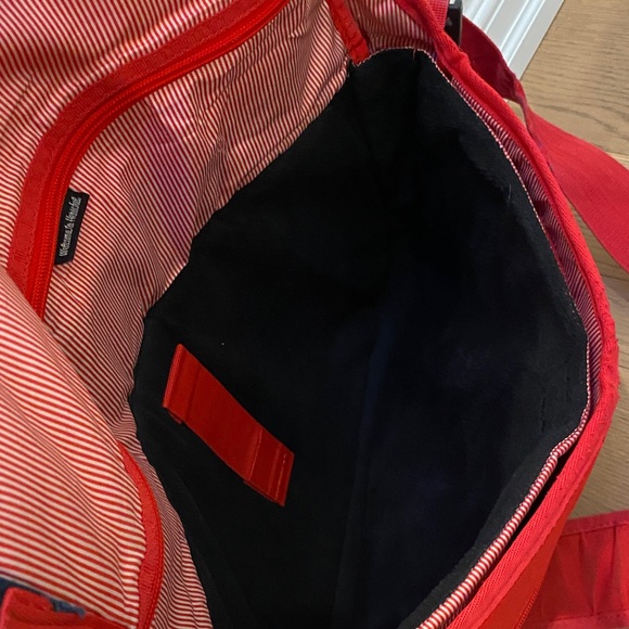 Herschel Supply Company Red and Blue Messenger Bag - Picture 10 of 14